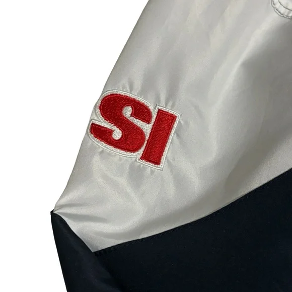 Vintage New England Patriots Dunbrooke Windbreaker Jacket XL SI Logo NFL Sports - Picture 5 of 15